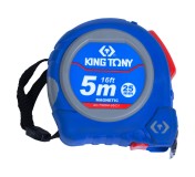 Рулетка измерительная 5 м, полотно 25 мм, магнитный крюк KING TONY 79094-05C1