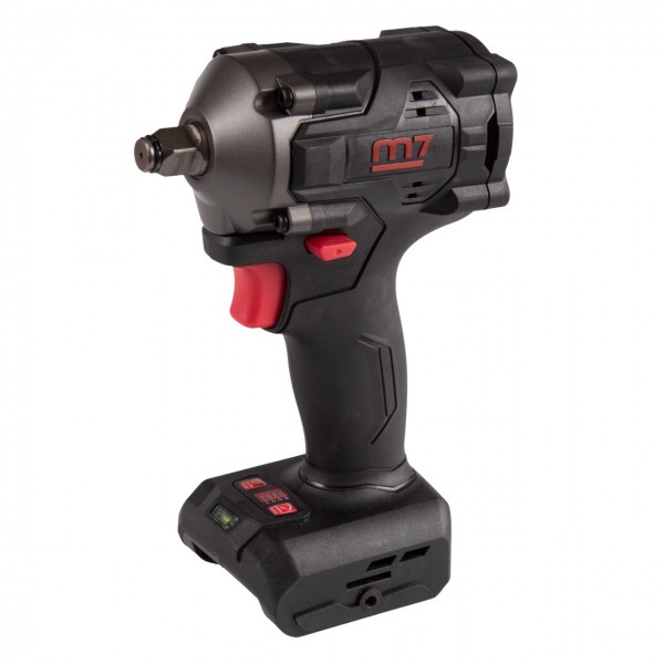 Гайковерт аккумуляторный ударный 1/2, 900 Нм, 18 В, укороченный, без аккумулятора и ЗУ MIGHTY SEVEN DW-404