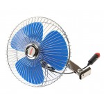 Вентилятор M-503 21см (8") с решеткой металл 12V MEGAPOWER /1/12 HIT M-503-12