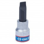 Насадка (бита) торцевая 3/8, Slotted, 8х1,2 мм, L = 50 мм KING TONY 302208