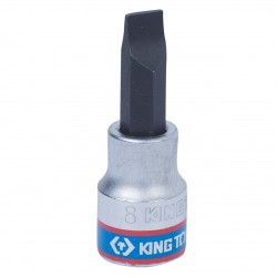 Насадка (бита) торцевая 3/8, Slotted, 8х1,2 мм, L = 50 мм KING TONY 302208
