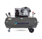 Компрессор поршневой ROSSVIK СБ4/С-200.LB40, 580л/мин, 10бар, ресивер 200л, 380В/3кВт RAL7016 СЕРЫЙ