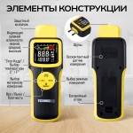 Измеритель влажности древесины бесконтактный TECHNICOM TC-MT600