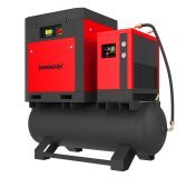 HRS-941500TD3 Винтовой компрессор с ресивером и осушителем Harrison: 1500 л/мин, 8 бар, 11 кВт, 300