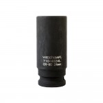 Головка торцевая ударная глубокая 1/2, 6 граней, 24 мм WDK-710-4024L