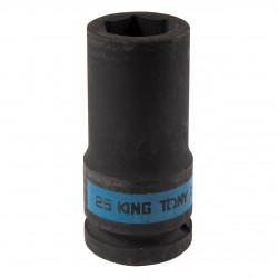Головка торцевая ударная глубокая шестигранная 3/4, 25 мм KING TONY 643525M