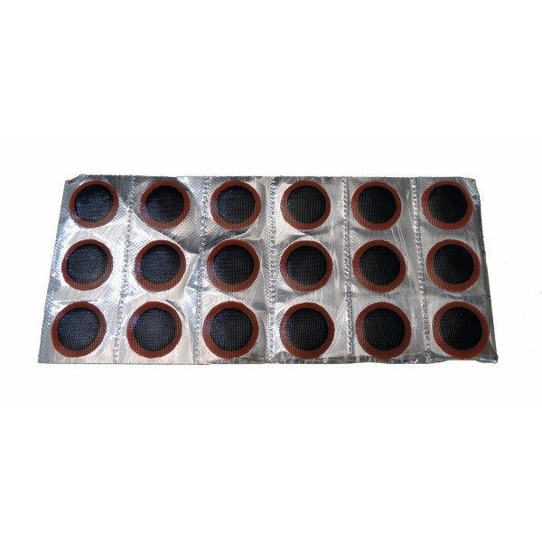 CLIPPER НАБОР ЗАПЛАТ  камерные на фольге 23мм (200шт.) P1102