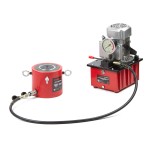 Гидравлический цилиндр (домкрат), однополостной 150 т, ход 50 мм HRH-CY03150050