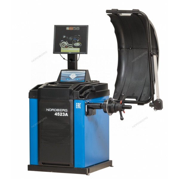 Станок балансировочный автомат с дисплеем, синий NORDBERG 4523A