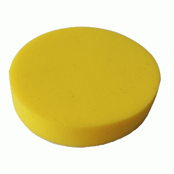 asturomec полировальник 10.610.0151 пу желтый 150 мм, для финишной полировки, крепление липучка