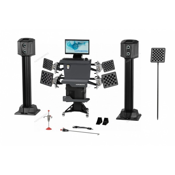 Стенд сход-развал 3D для грузовых авто, серый NORDBERG C804 TRUCK (7015)