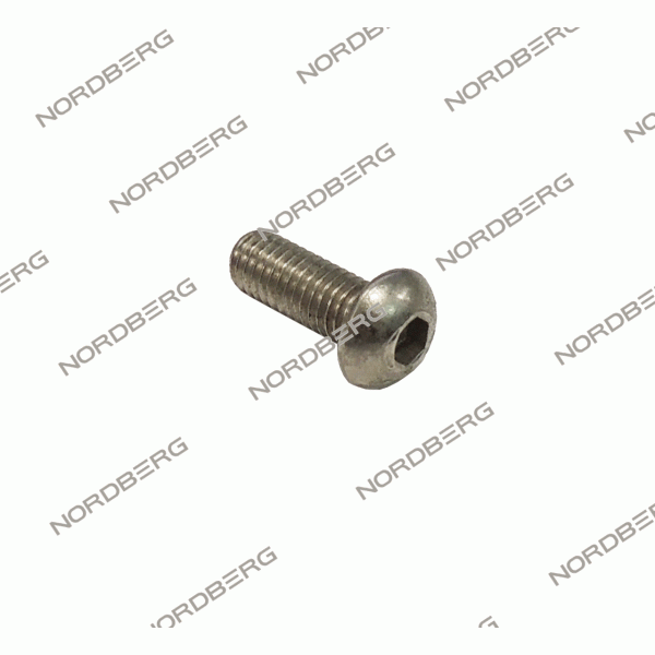 nordberg запчасть болт m8*20 под шестигранник для n3203 и n32035 ЦБ-00001045