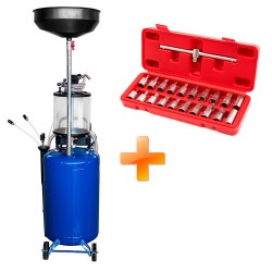 Комплект: Установка маслосборная + Набор для маслосливных пробок