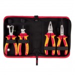 Набор пассатижей и бокорезов диэлектрических, 4 предмета, в футляре на молнии TOLSEN TTV83204