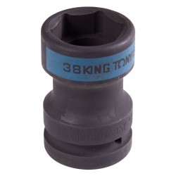 Головка торцевая ударная 1, Square 20 мм х Hex 38 мм, футорочная KING TONY 85452038M