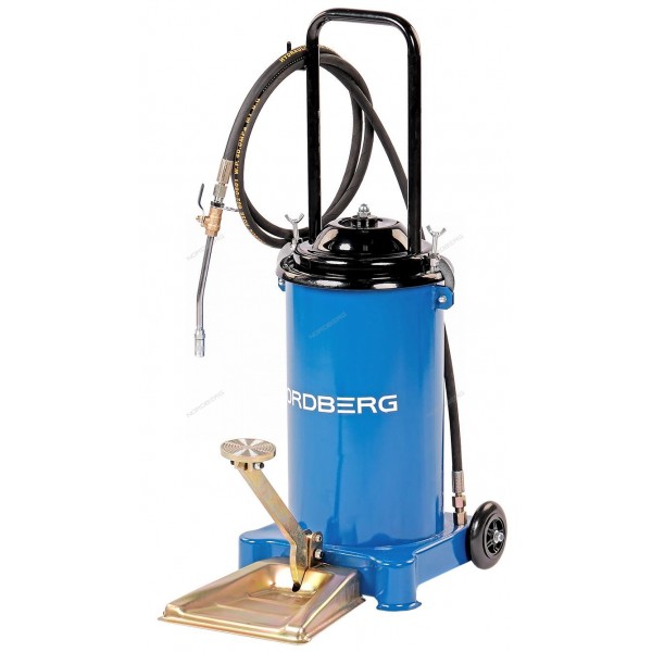 Установка для раздачи густой смазки с педалью, 12 л N5013