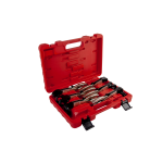Набор сварочных  зажимов с фиксаторами в пластиковом кейсе. WDK-65612