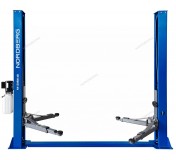 Подъемник двухстоечный 4 т, снятие со стопоров с одной колонны, 220 В, синий NORDBERG N4120BM-4B_220