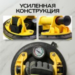 Присоска с ручной помпой и манометром 160кг TECHNICOM TC-F160