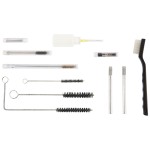 Набор для чистки краскопультов, в комплекте 17 щеточек GS-10