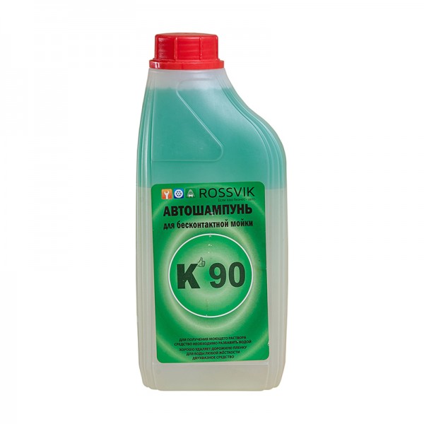 Автошампунь для бесконтактной мойки Rossvik "К-90",1 л . 1/0418