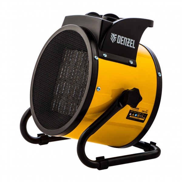 Тепловая пушка, керамический нагреватель (тепловентилятор) DHC 3-150, 230В, 0,025/1,5/3 кВт// Denzel 96431