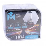 Автолампа HB4/9006 (55) P22d STANDART (бокс, 2шт) 12V MEGAPOWER /1/10 M-37033043