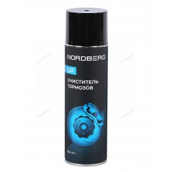 Очиститель тормозов LS1, аэрозоль, 650 мл NORDBERG LS1-650