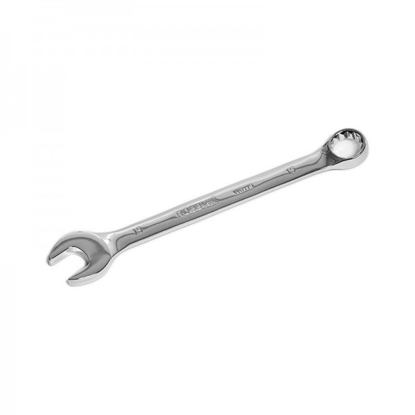 Ключ гаечный комбинированный ROSSVIK, 15мм W0115