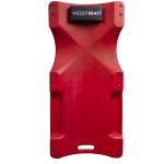 Лежак ремонтный подкатной, пластиковый, красный WDK-84068R