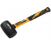 Киянка GRIPro, 450 г, фибергласовая рукоятка, черная TOLSEN TT25035