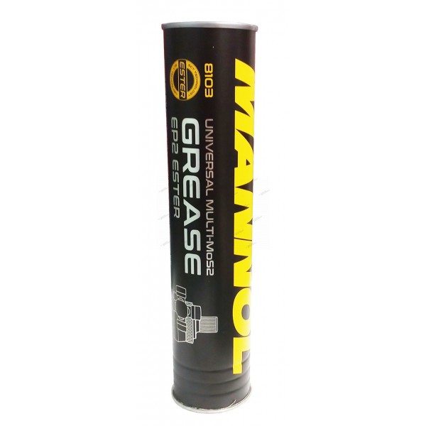 8103 MANNOL EP-2 Multi MoS2 Grease EP2 400 гр. Универсальная литиевая смазка 2107