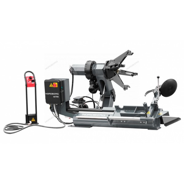 Станок шиномонтажный 380V для грузовых машин, зажимы 14-26", серый NORDBERG 46TRK(G)