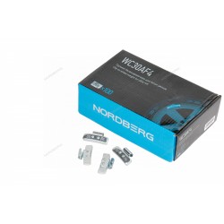 Грузики балансировочные для литых дисков Fe 30 г, 100 шт. NORDBERG WC30AF4