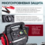 Пусковое устройство 12/24В, 44 000 мАч, мин. 12v1100A/24v500A макс. 12v2400A/24v1100A iCartool IC-CBL36