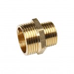 Соединитель резьбовой :наруж. резьба 3/4"x1/2" ЭВРИКА /1/10 ER-MM12/08
