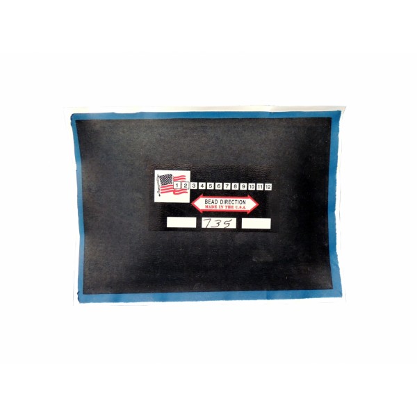 CLIPPER ЗАПЛАТА  кордовая для боковых порезов 133*185мм 11-735