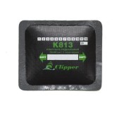 CLIPPER НАБОР ЗАПЛАТ K813 кордовых для боковых порезов, 75*90мм (1 слой корда), серый адгезивный слой