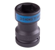 Головка торцевая ударная 1, Square 17 мм х Hex 35 мм, футорочная KING TONY 85451735M