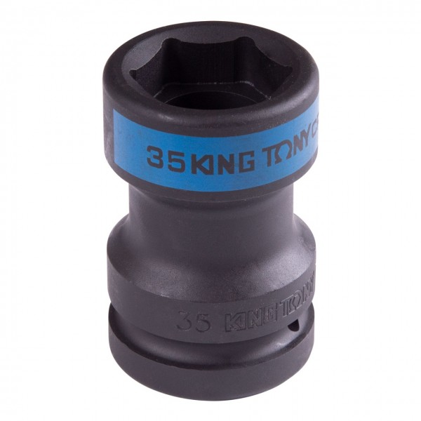 Головка торцевая ударная 1, Square 17 мм х Hex 35 мм, футорочная KING TONY 85451735M