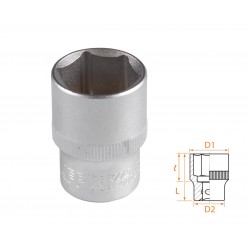 Головка торцевая стандартная шестигранная 1/2, 21 мм AFFIX AF00040021