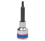 Насадка (бита) торцевая 1/2, Torx, T25, L = 80 мм, с отверстием KING TONY 403725