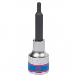 Насадка (бита) торцевая 1/2, Torx, T25, L = 80 мм, с отверстием KING TONY 403725