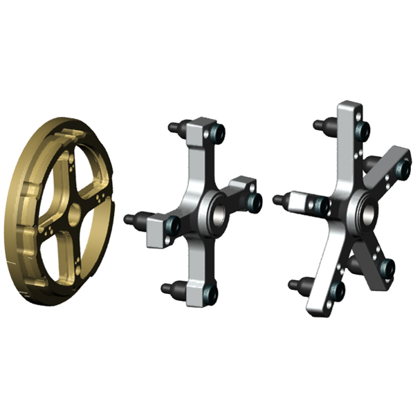 Набор адаптеров для балансировки грузовых колёс. Для вала 40мм 700 589 171