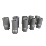 Набор ударных головок глубоких 3/4, 22-38 мм, 9 предметов OPT-60209