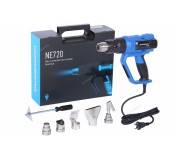 Фен с ЖК-экраном, 6 насадок, в кейсе, 50-650 °С, 2000 Вт NORDBERG NE720