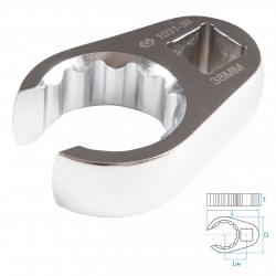 Ключ разрезной (воронья лапка) 38 мм, 3/4 KING TONY 1031-38R