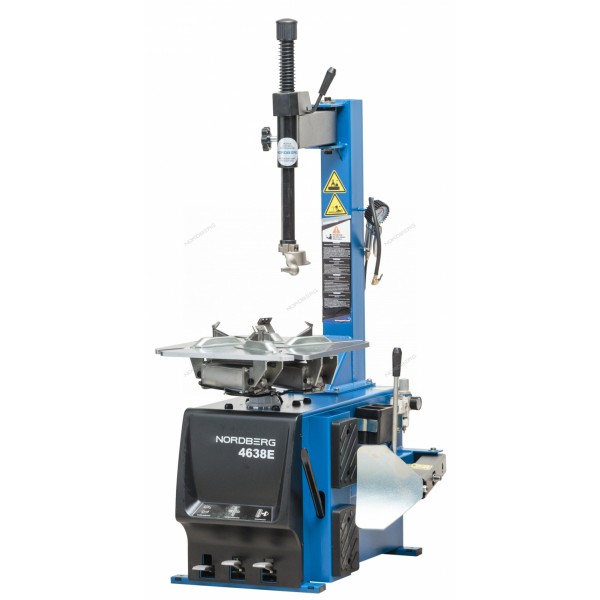 Станок шиномонтажный 220V п/автомат, односкоростн, зажимы 12-24" NORDBERG 4638E 4638E_220