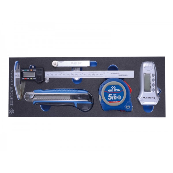 Набор измерительных инструментов, ложемент king tony 9-90305tqv 