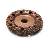 NS05-704-18 Диск шероховальный, Ø76x16мм, AH 14мм, 18 Grit